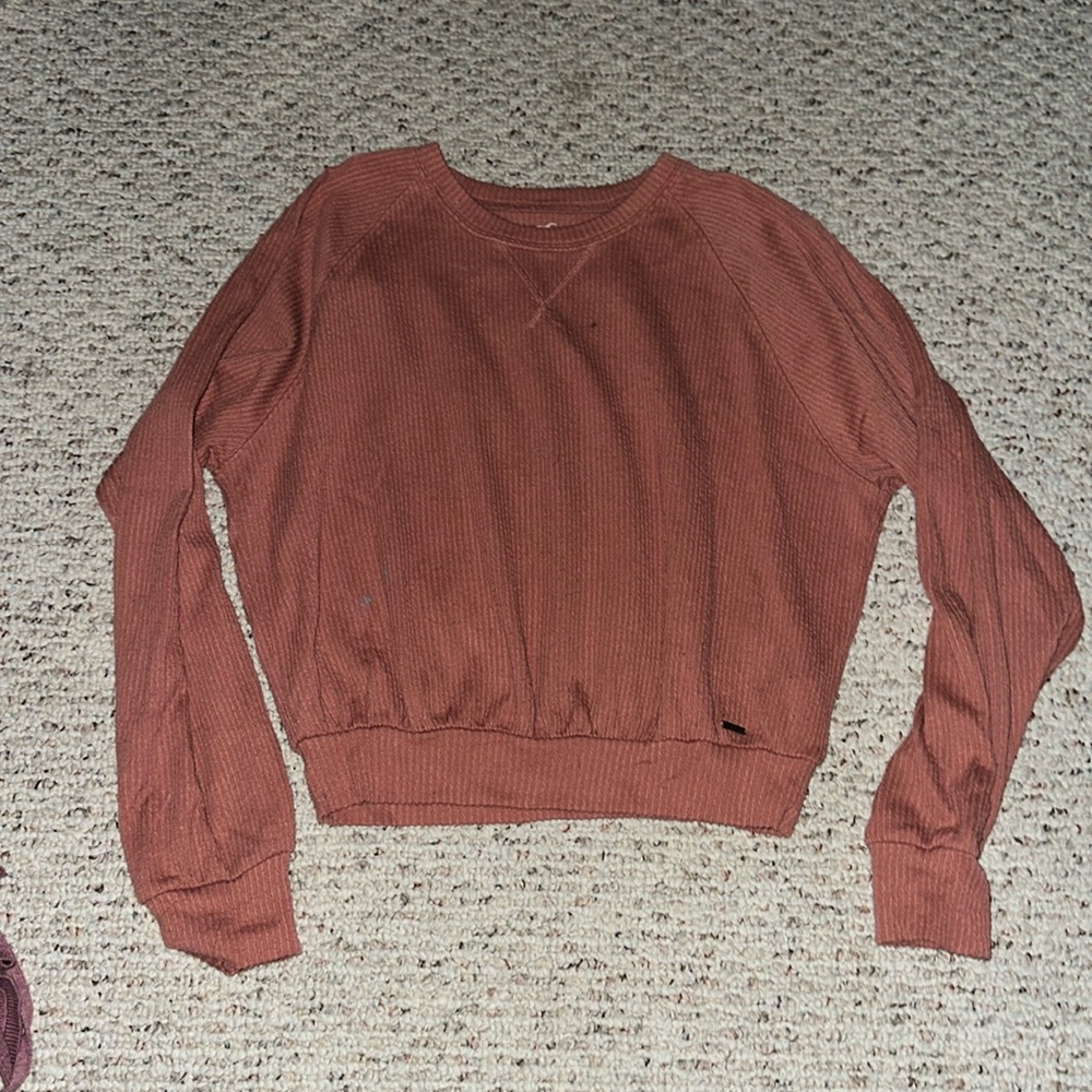 Pink Hollister boyfriend T-shirt, size small